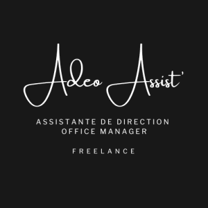 Le logo de Adeo Assist', office manager trilingue-responsable administrative externalisée localisée à Paris et ses alentours.